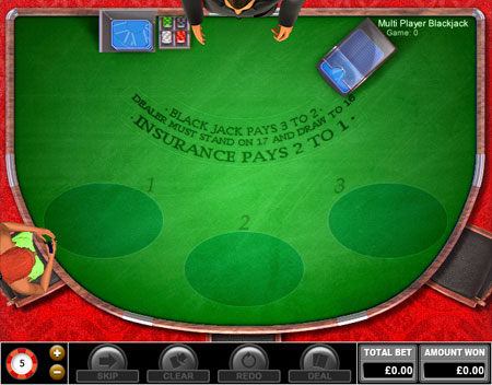 bingo liner multiplayer blackjack online casino game