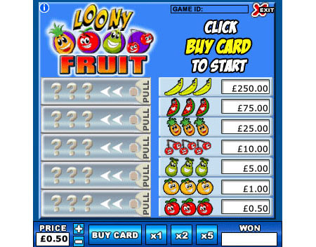 bingo liner online instant win games