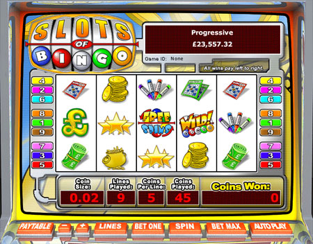 bingo liner slots of bingo 5 reel online slots game