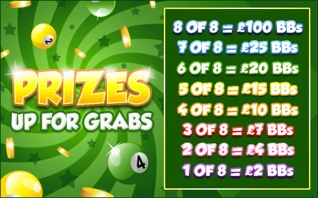 bingo liner promo pot of gold prizes